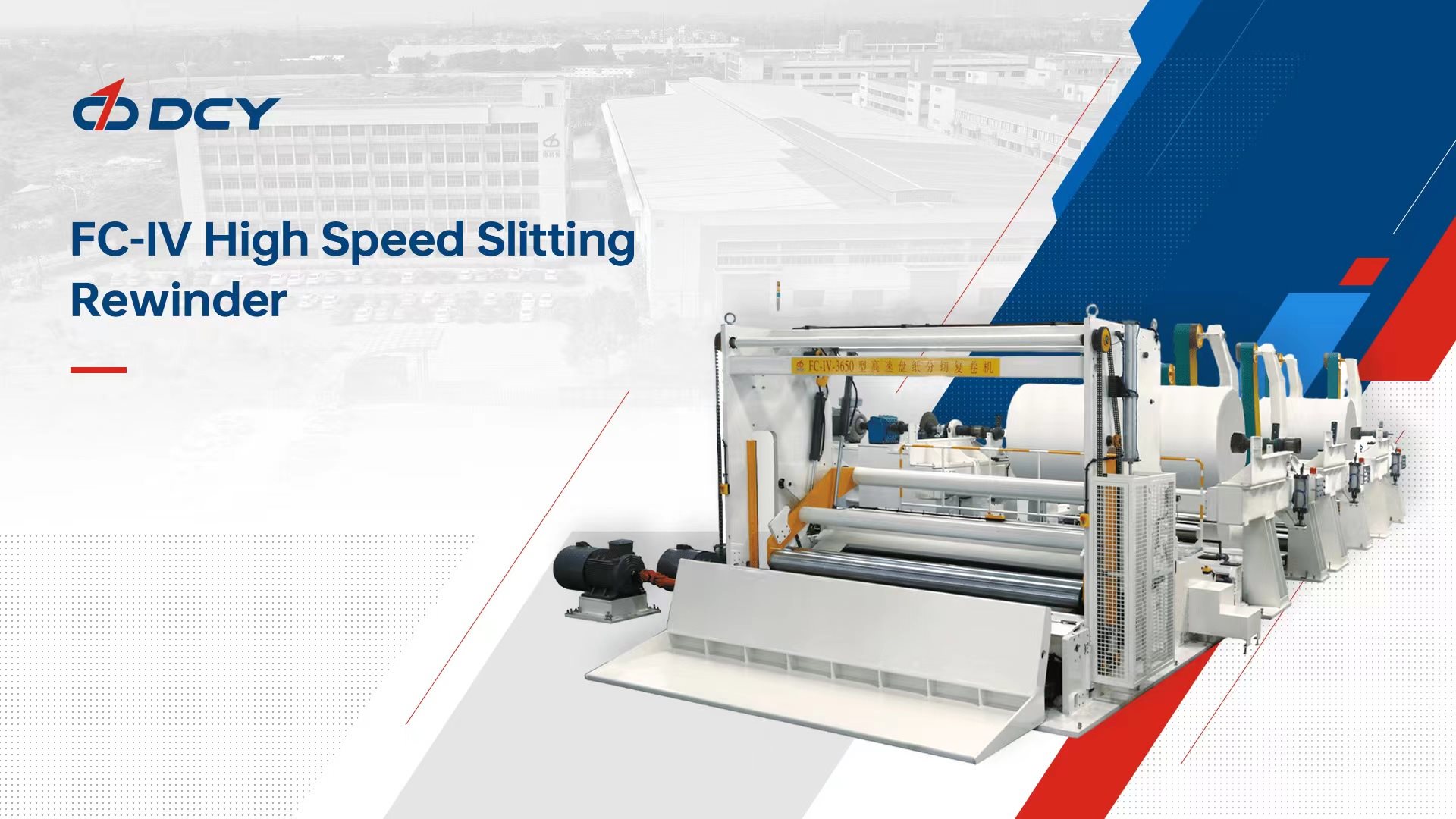fc-iv high speed slitting rewinder