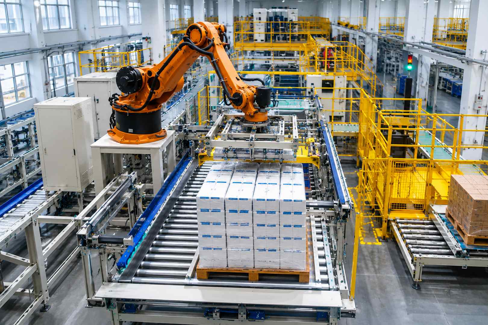 Automatic Tissue Palletizing System