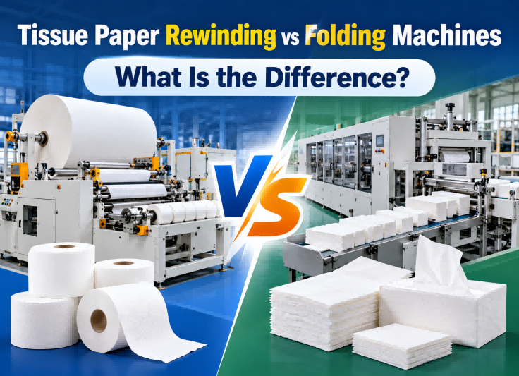 Tissue Paper Rewinding vs Folding Machines What Is the Difference
