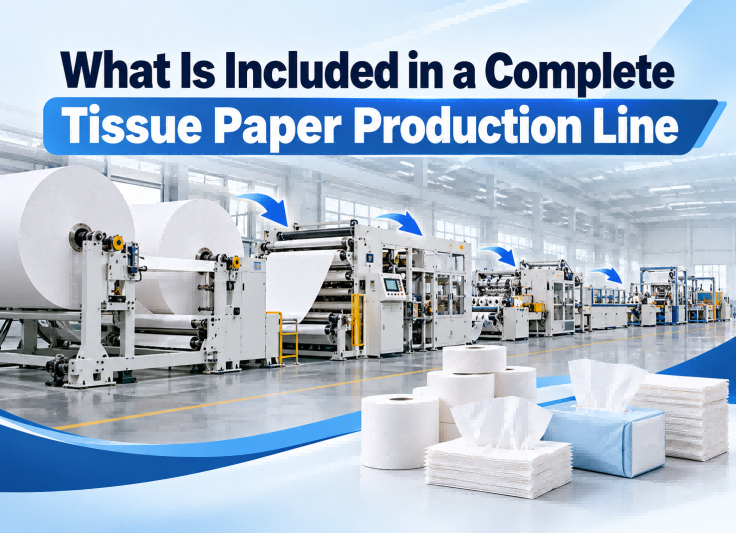 What Is Included in a Complete Tissue Paper Production Line