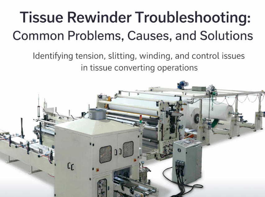 Tissue Rewinder Troubleshooting 2026 Newest Checklist: Common Problems, Causes, and Solutions