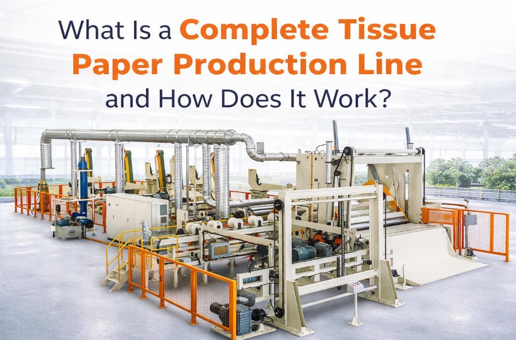 What Is a Complete Tissue Paper Production Line and How Does It Work?