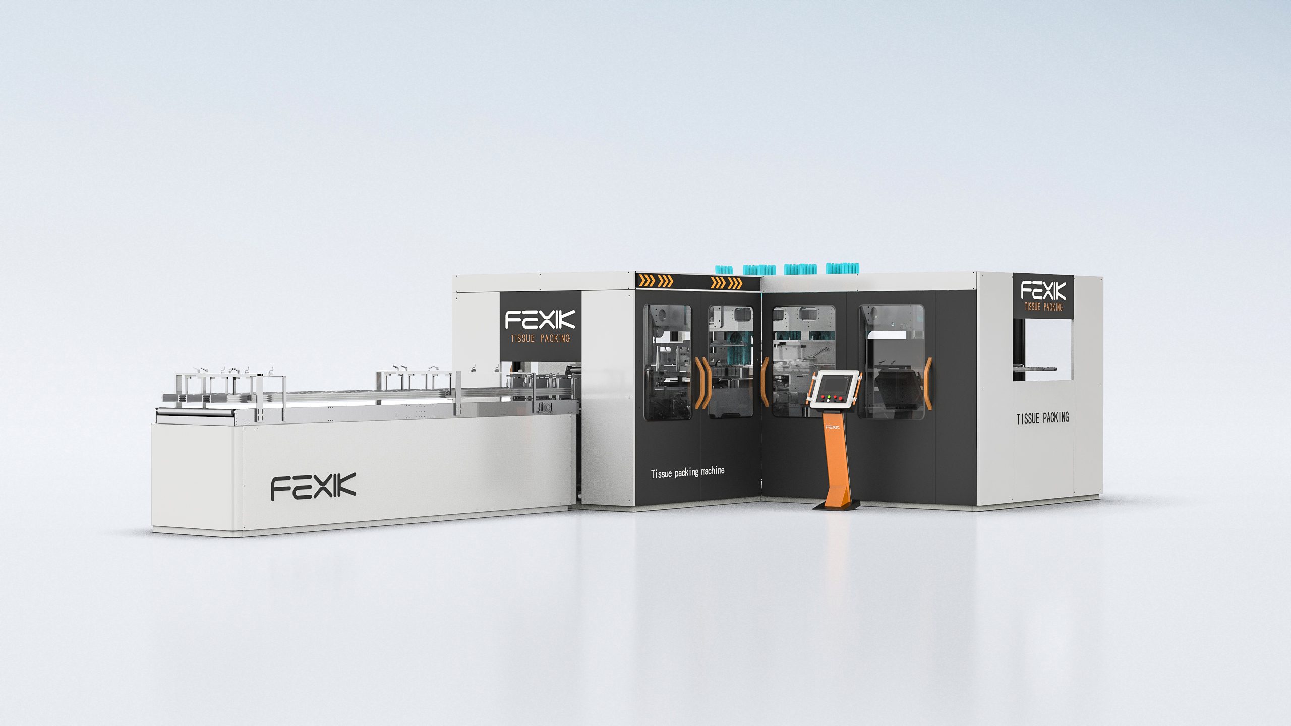 F-T8 FULL AUTOMATIC TOILET PAPER AND KITCHEN TOWEL ROLL WRAPPER