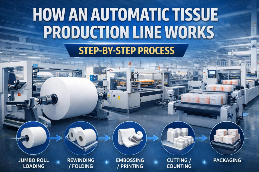 Step-by-Step Guide to Automatic Tissue Production Line