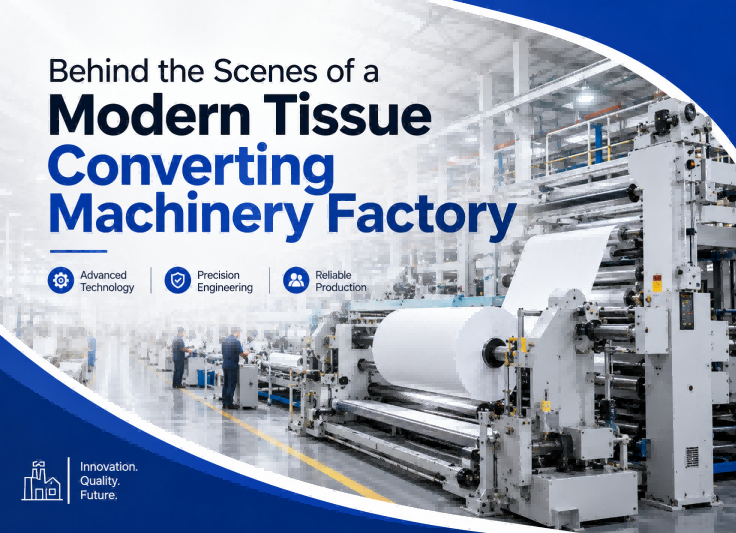 Behind the Scenes of a Modern Tissue Converting Machinery Factory