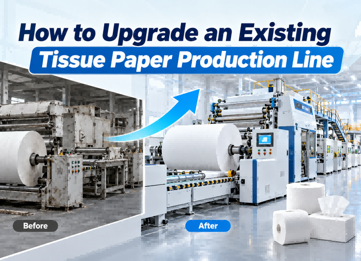 How to Upgrade an Existing Tissue Paper Production Line